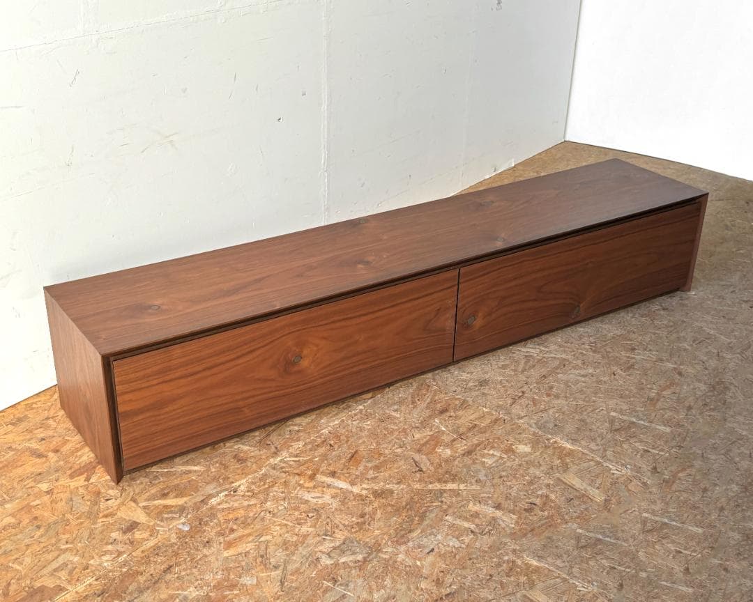 国産 NIPPONAIRE「RAICHO」ウォールナット材 テレビボード 幅2m