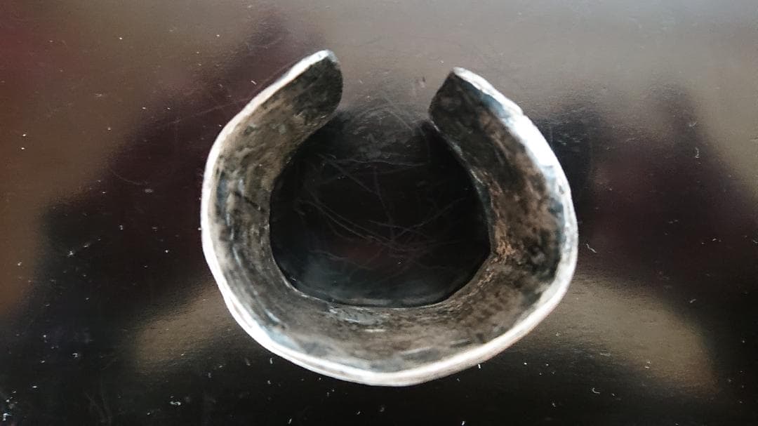 シルバー バングル  ビンテージ 重量約240g