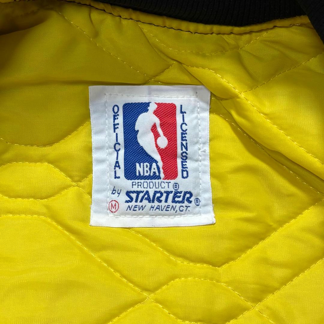 90's USA製 STARTER レイカーズ スタジャン　ボンバージャケット