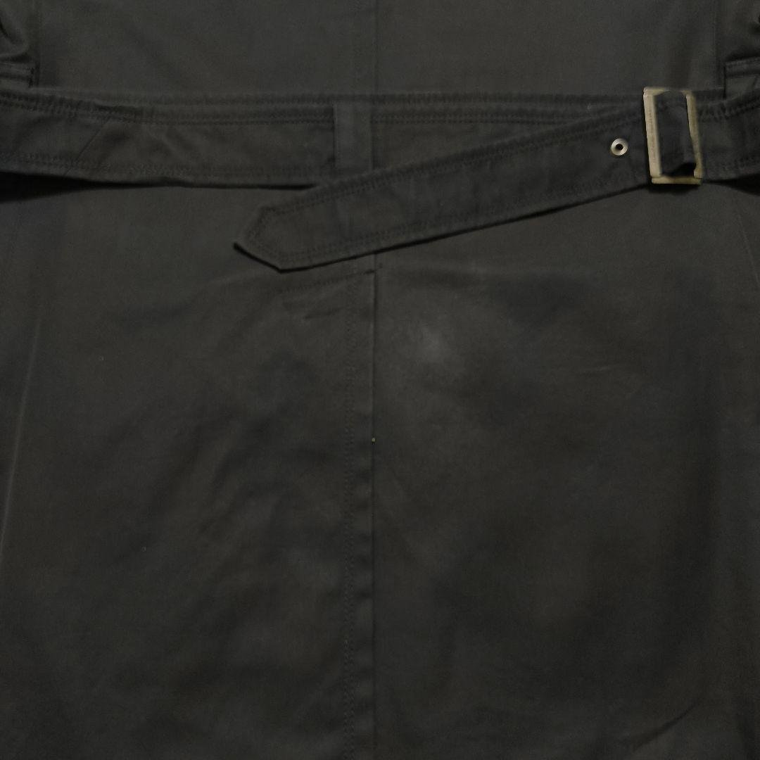 バーバリーブラックレーベル ライナー ノバチェック トレンチコート ブラック M