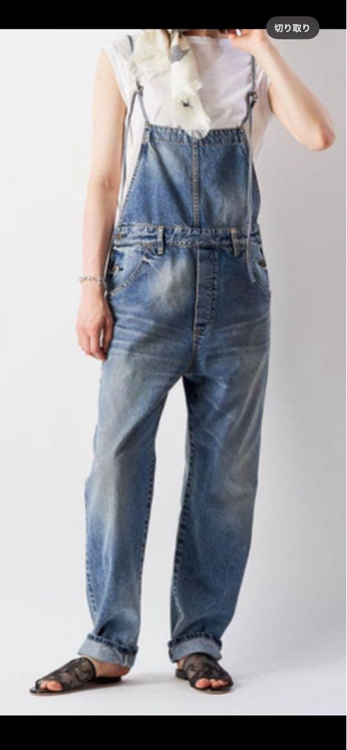 サロペット・オーバーオール・オールインワン Whim Gazette DENIM ALL IN ONE