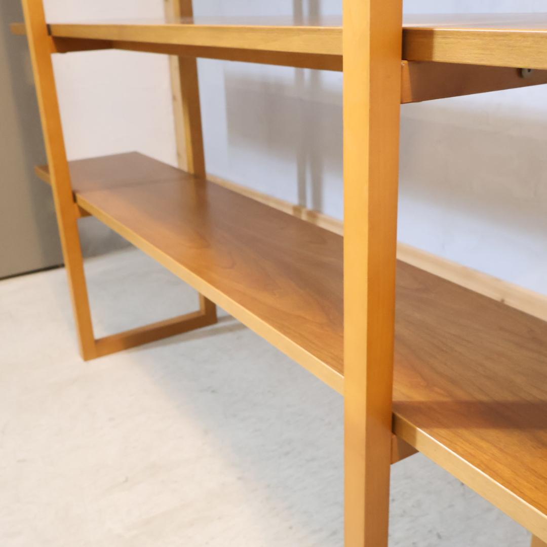 dreambed ドリームベッド チェリー材 4段オープンシェルフ 本棚 飾り棚