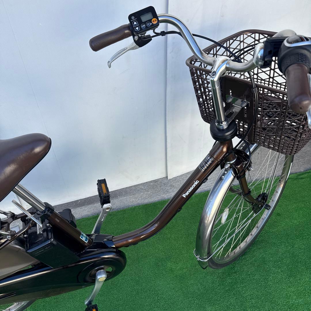 Panasonicパナソニック電動アシスト自転車26インチ 16Ah ブラウン