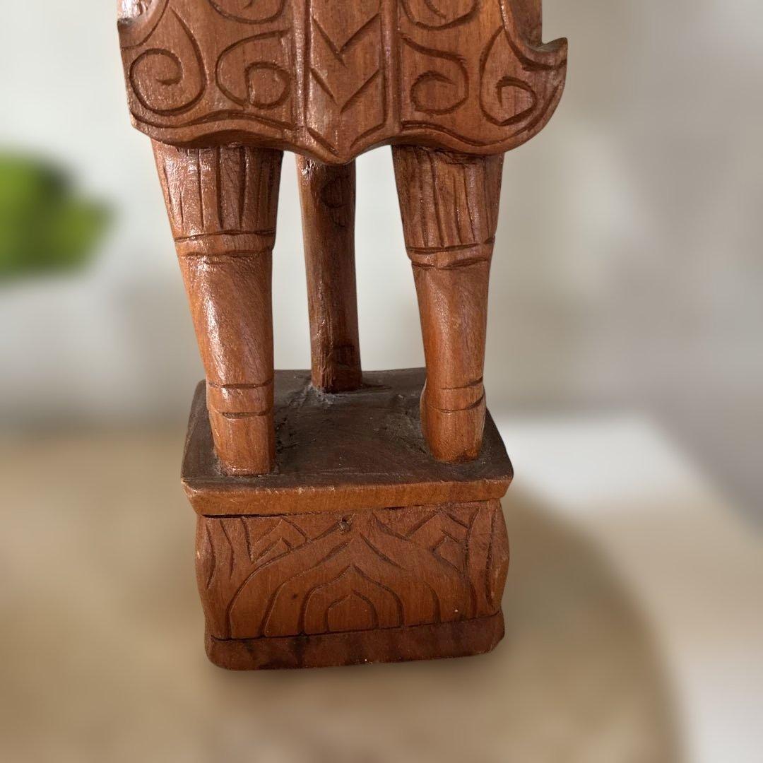 タイ雑貨　木彫り　魔除け　珍しいお品