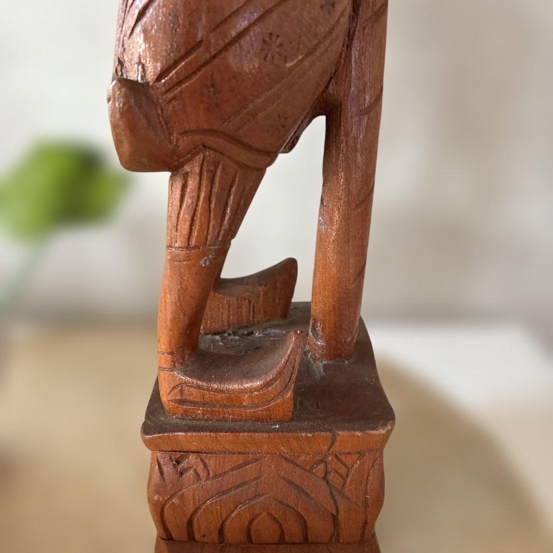 タイ雑貨　木彫り　魔除け　珍しいお品