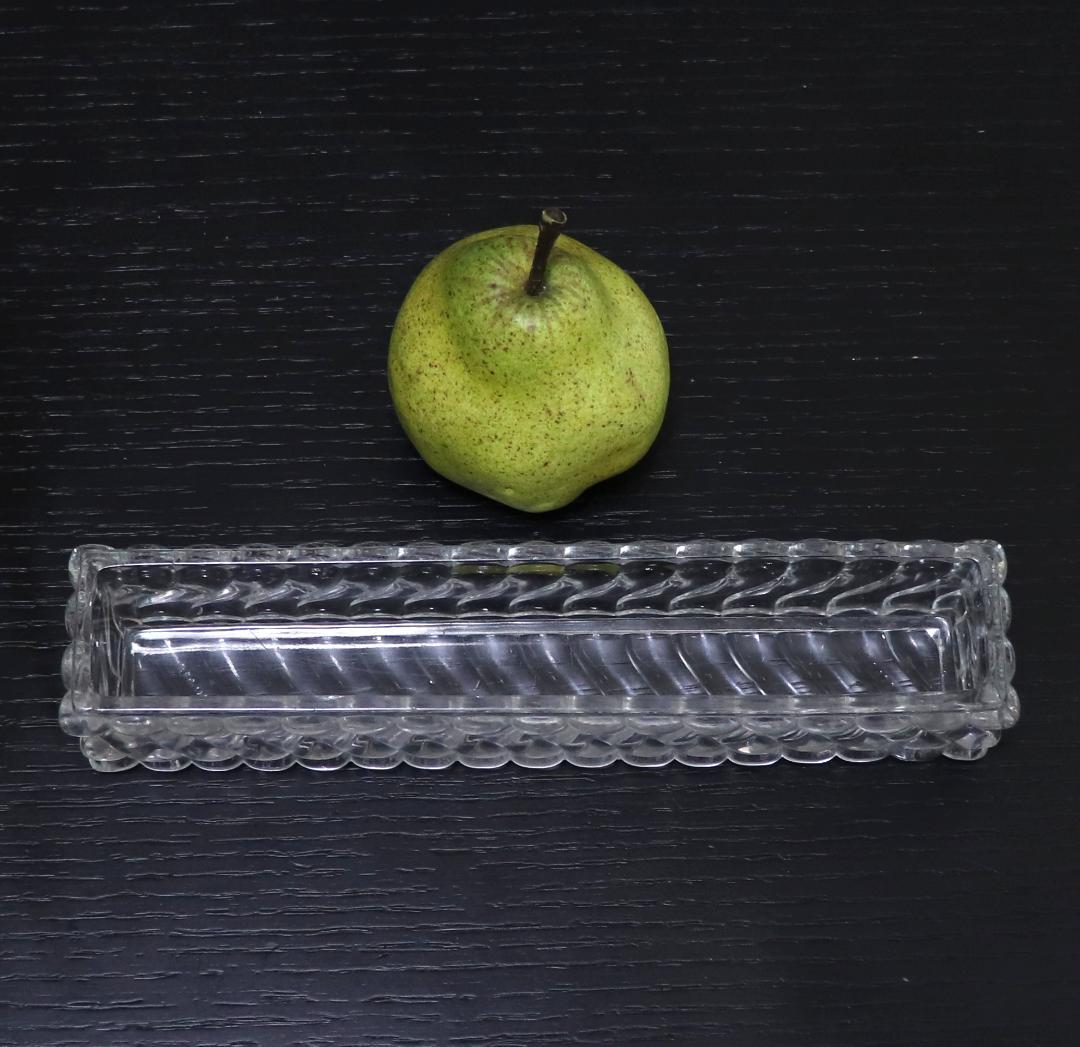 オールド・バカラ 1880年頃 バンブー 大型 センターピース/センターテーブル