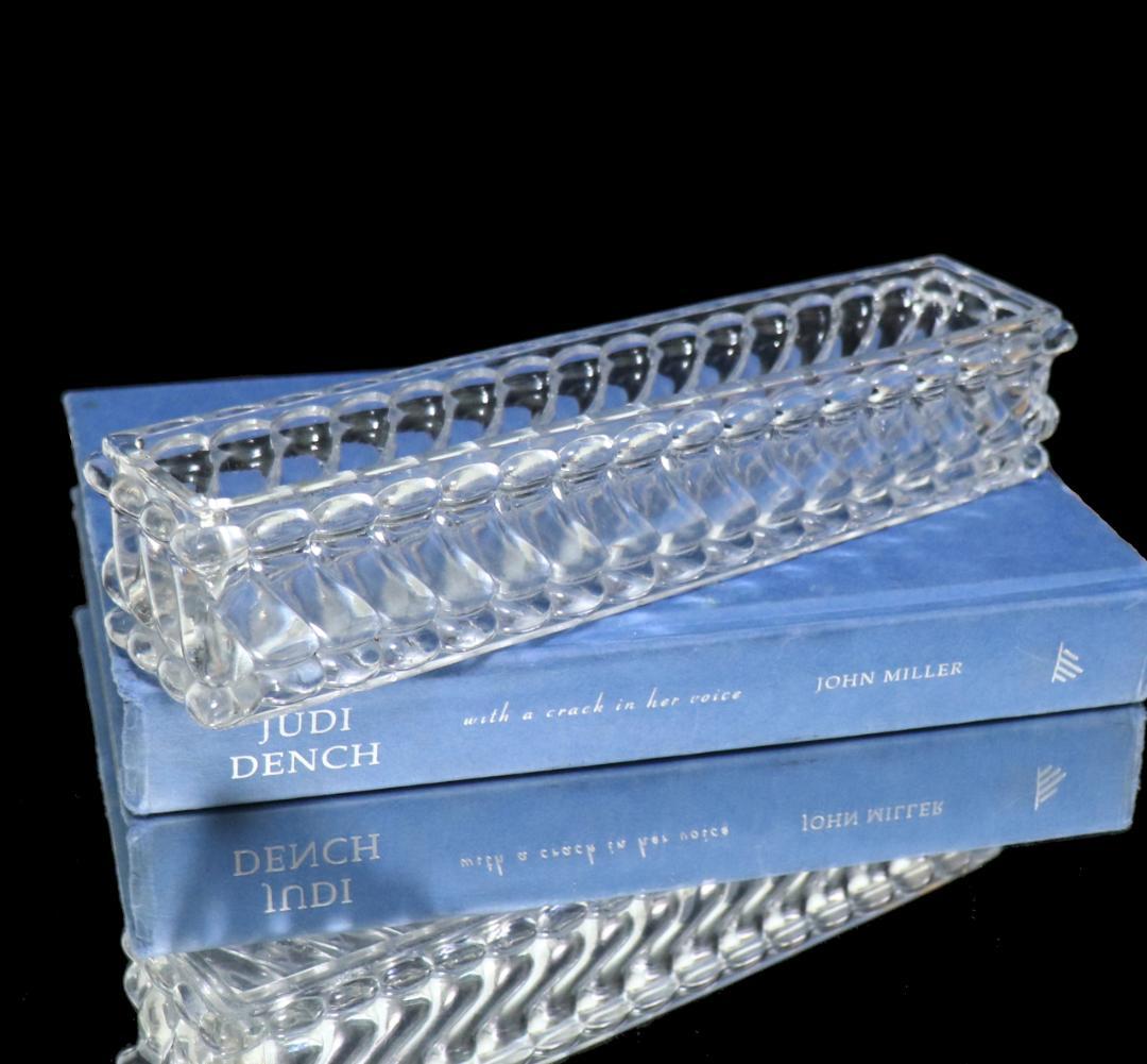 オールド・バカラ 1880年頃 バンブー 大型 センターピース/センターテーブル