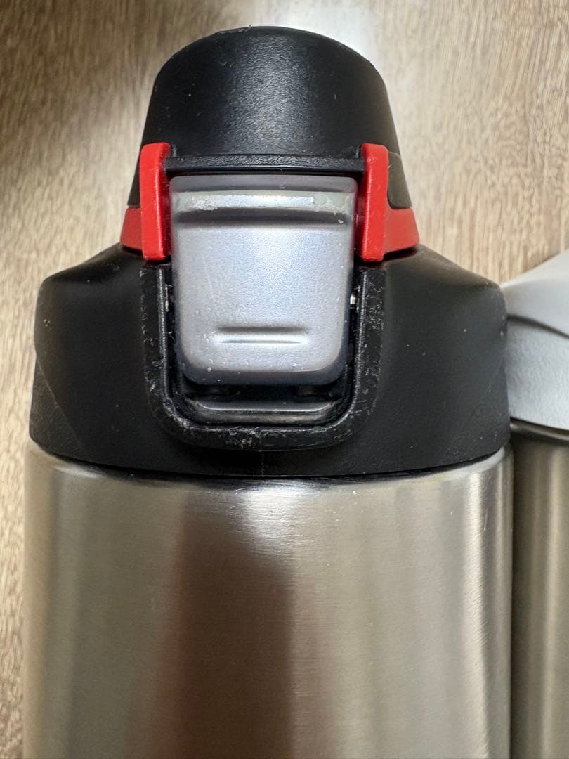 タイガー 水筒 1L サハラワイド 2本セット　黒　グレー　サッカー　男　女