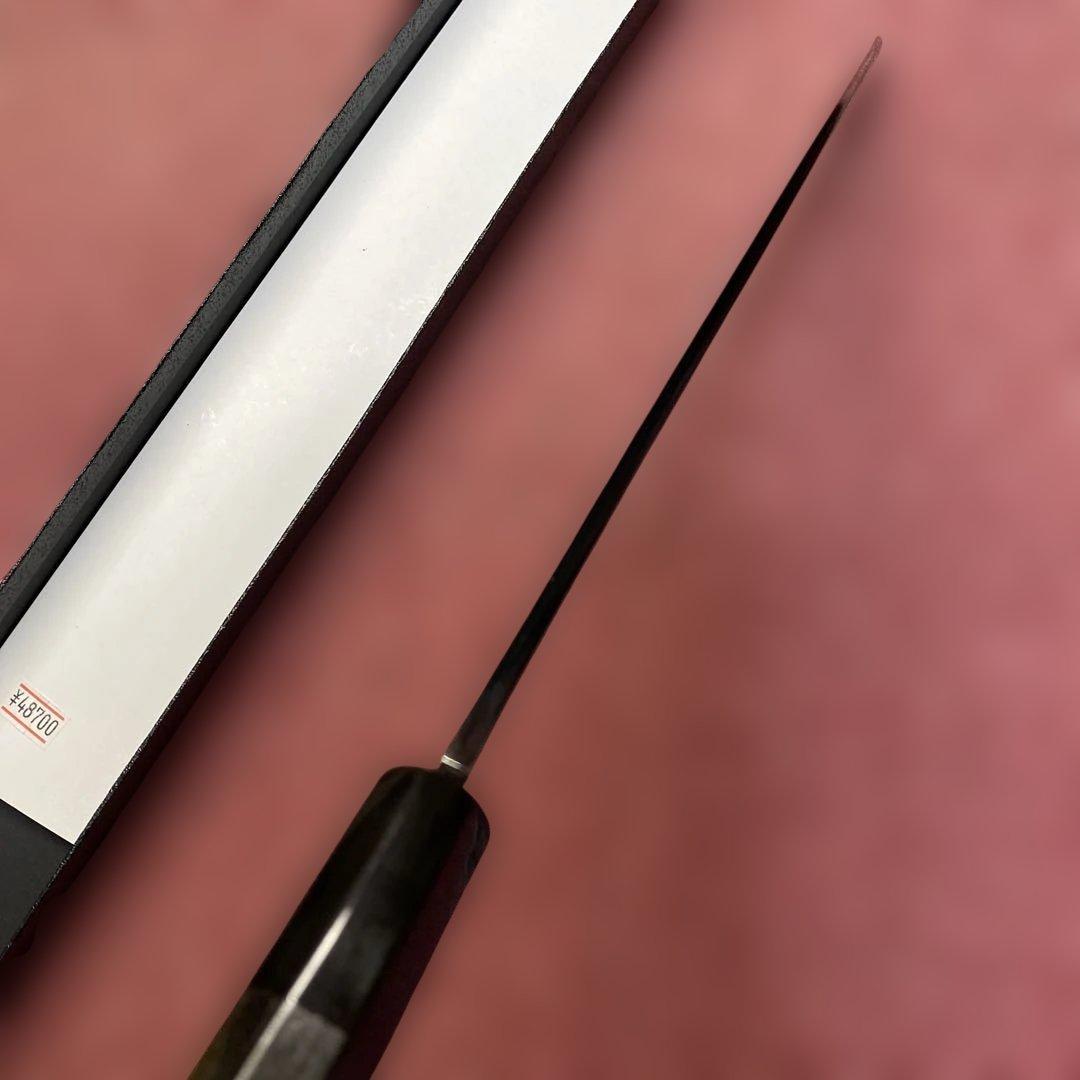 銀三　柳刃包丁　300㎜ 尺0寸