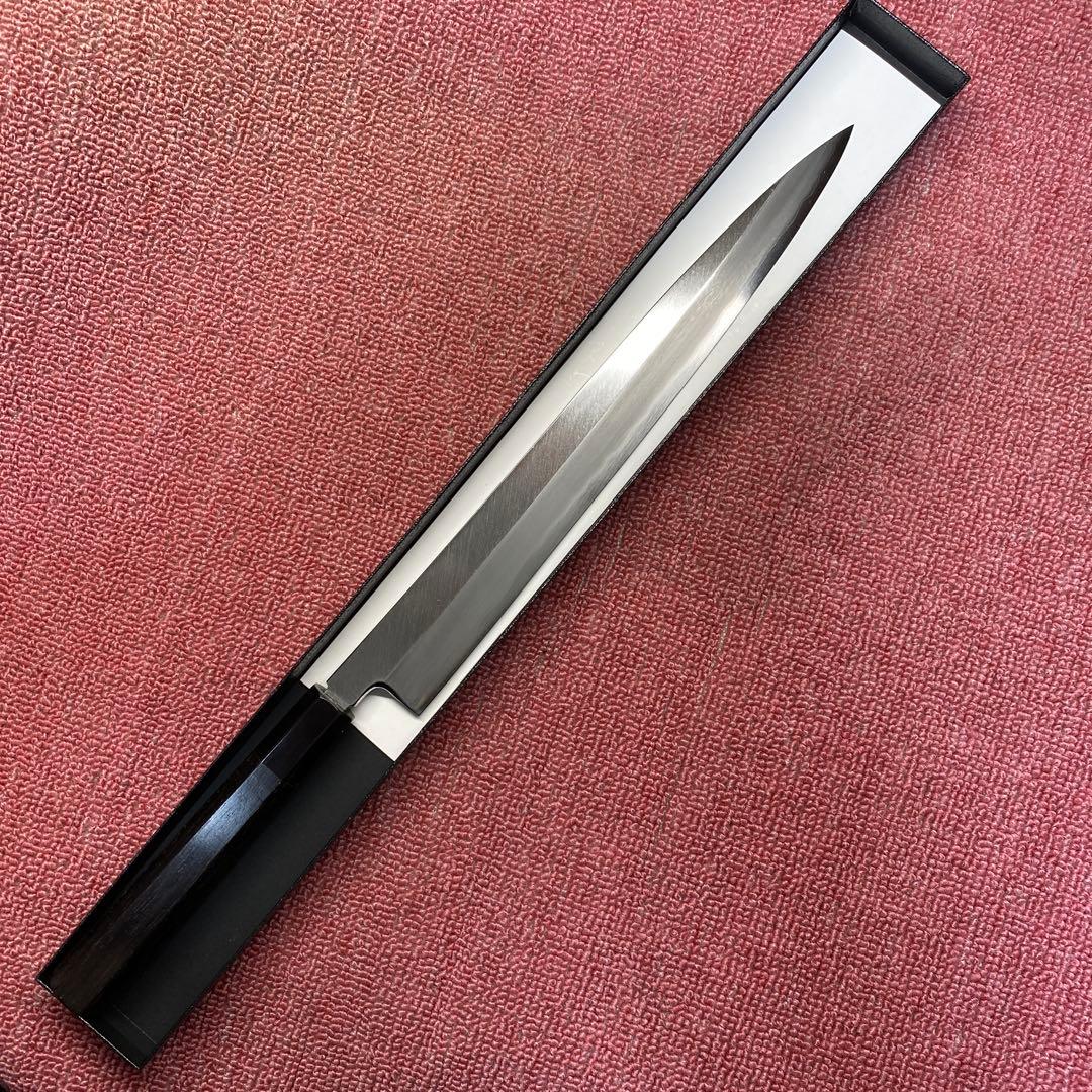 銀三　柳刃包丁　300㎜ 尺0寸