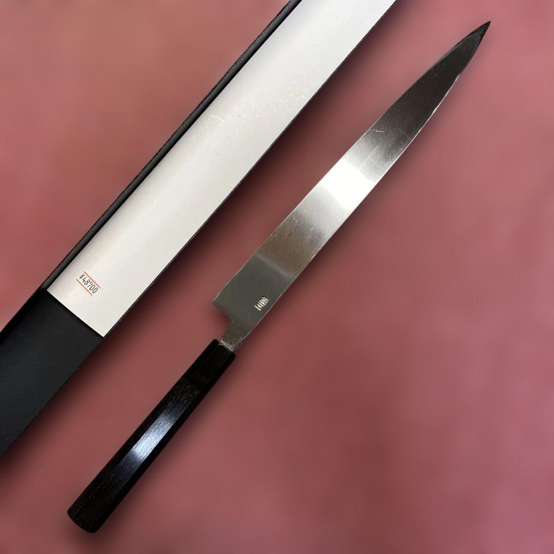 銀三　柳刃包丁　300㎜ 尺0寸