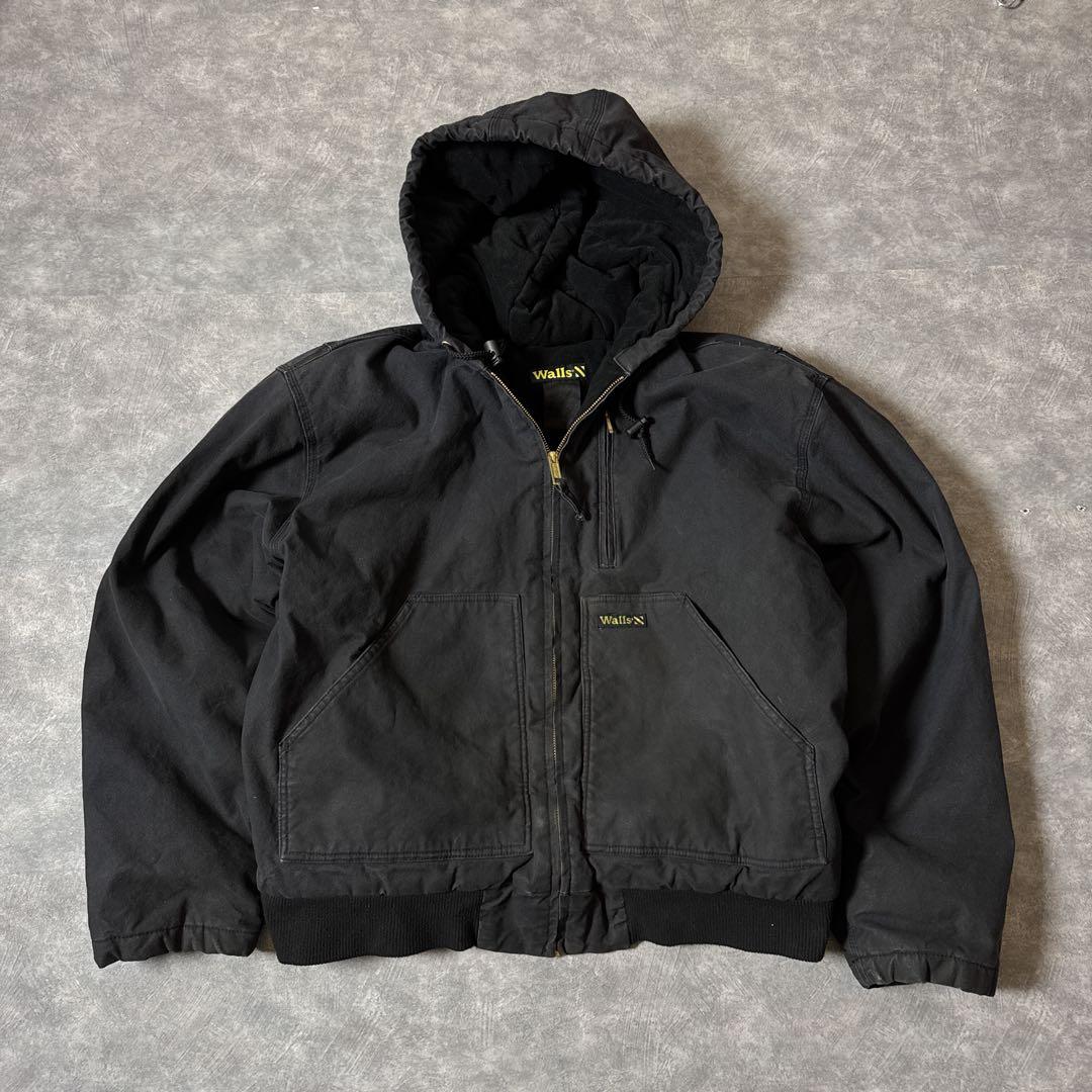 ル*バ様 Walls ダックアクティブジャケット系　XL ブラック ワークジャケ