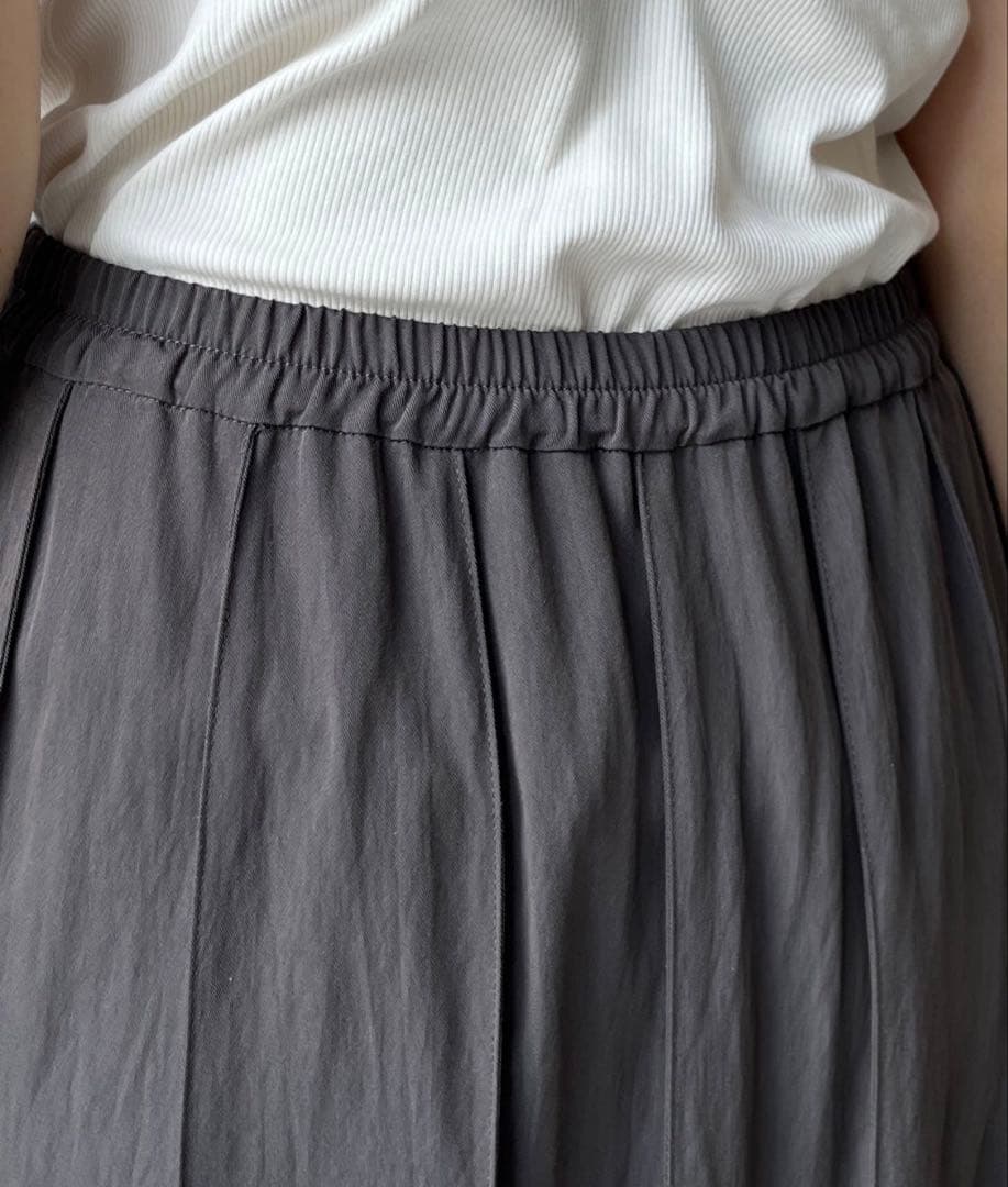 DouDou パネルプリーツスカート