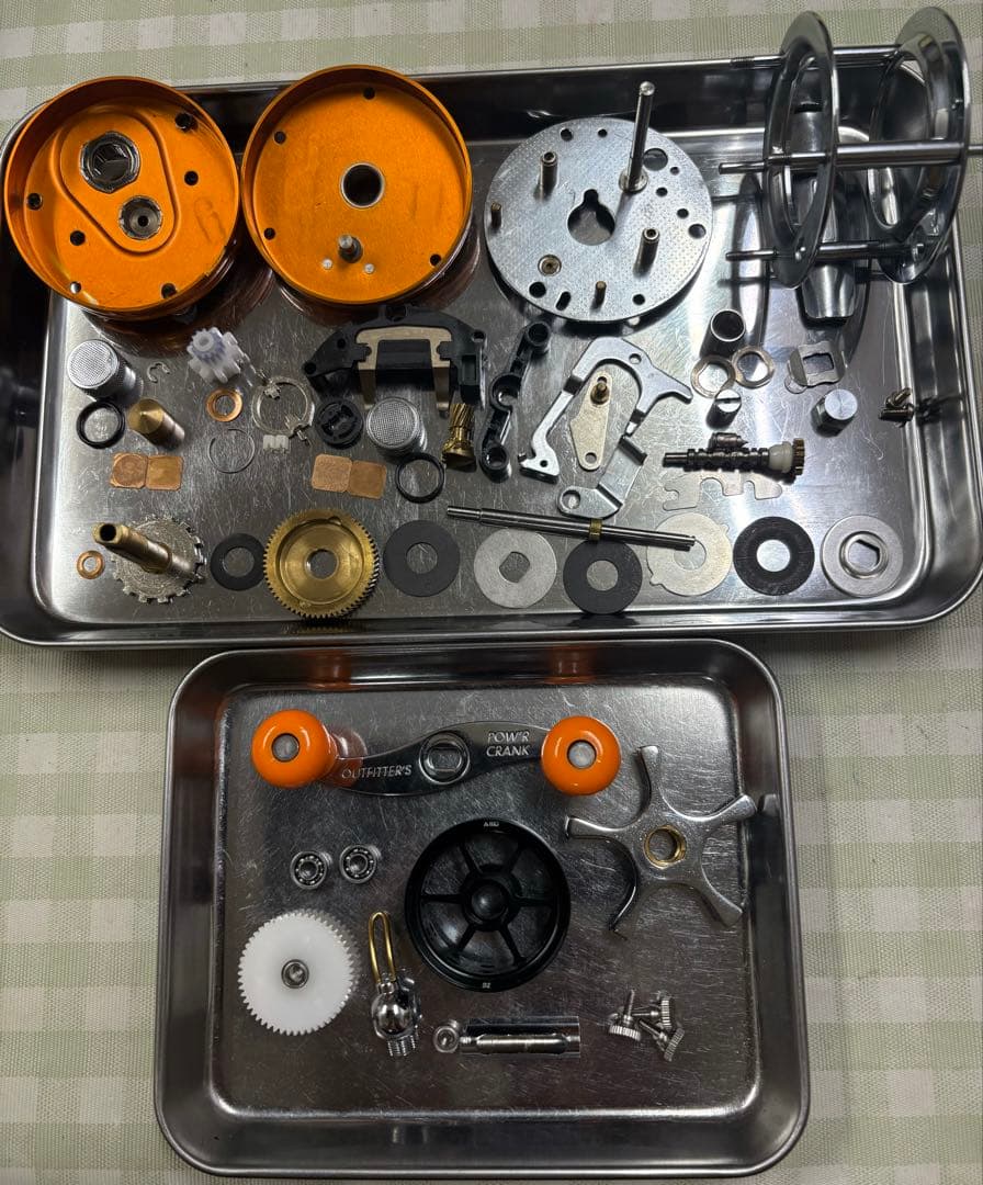 アブガルシア アンバサダー 4500C サンセットオレンジ カスタム Abu