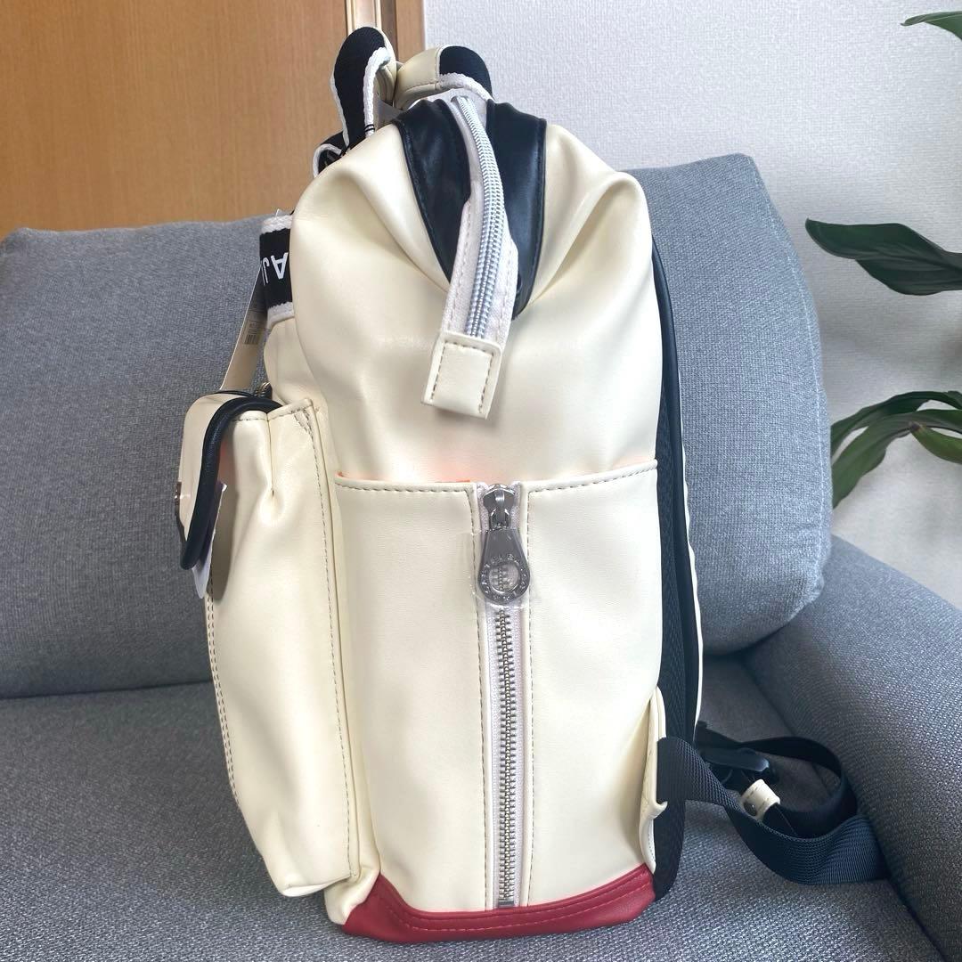 【未使用品】カステルバジャック　スクエアリュック　ドミネ　ホワイト