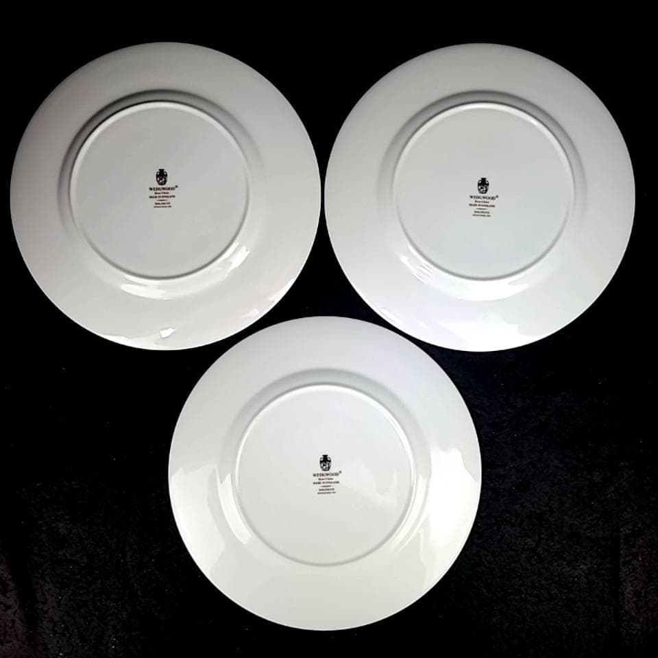 〇美品〇ウェッジウッド　ドルフィン　ホワイト　ディナープレート　6枚