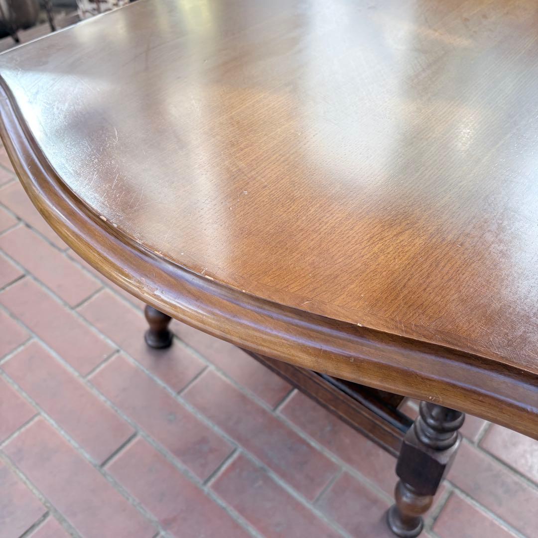 【引取り限定】飛騨産業 キツツキマーク センターテーブル ビィンテージ レトロ