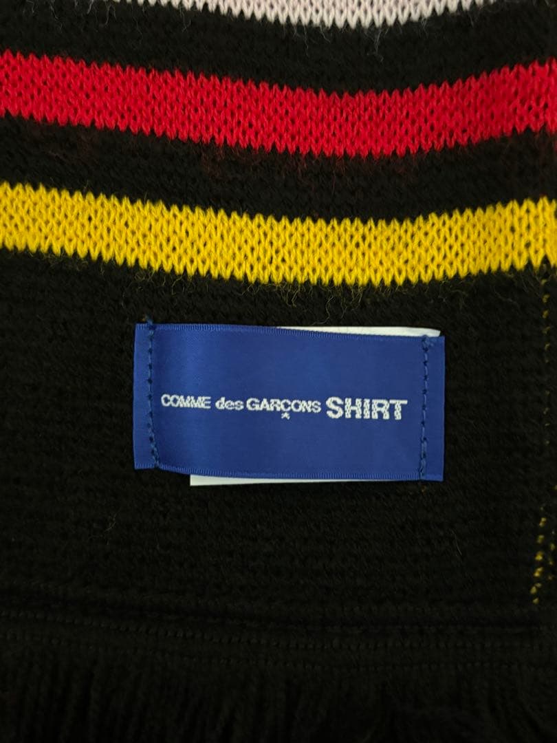 commedesgarcons shirt マフラー　フットボール