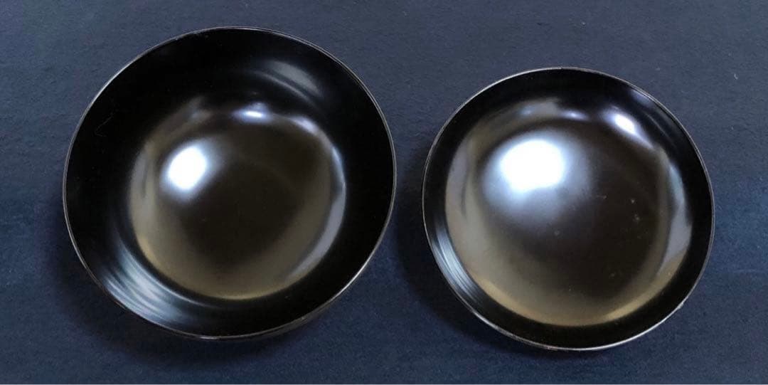 《R》輪島塗 吸物椀5客 木製漆器 木箱 上代4万　 260107か5