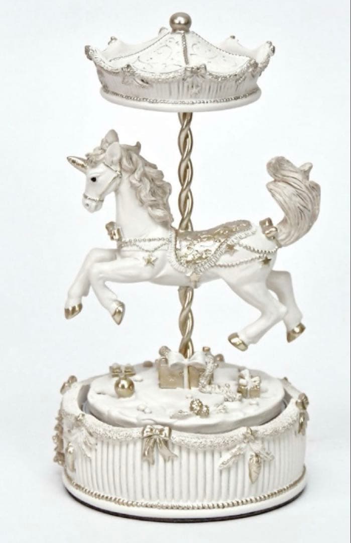 【早い者勝】廃盤 入手困難 ユニコーン オルゴール カルーセル メリーゴーランド