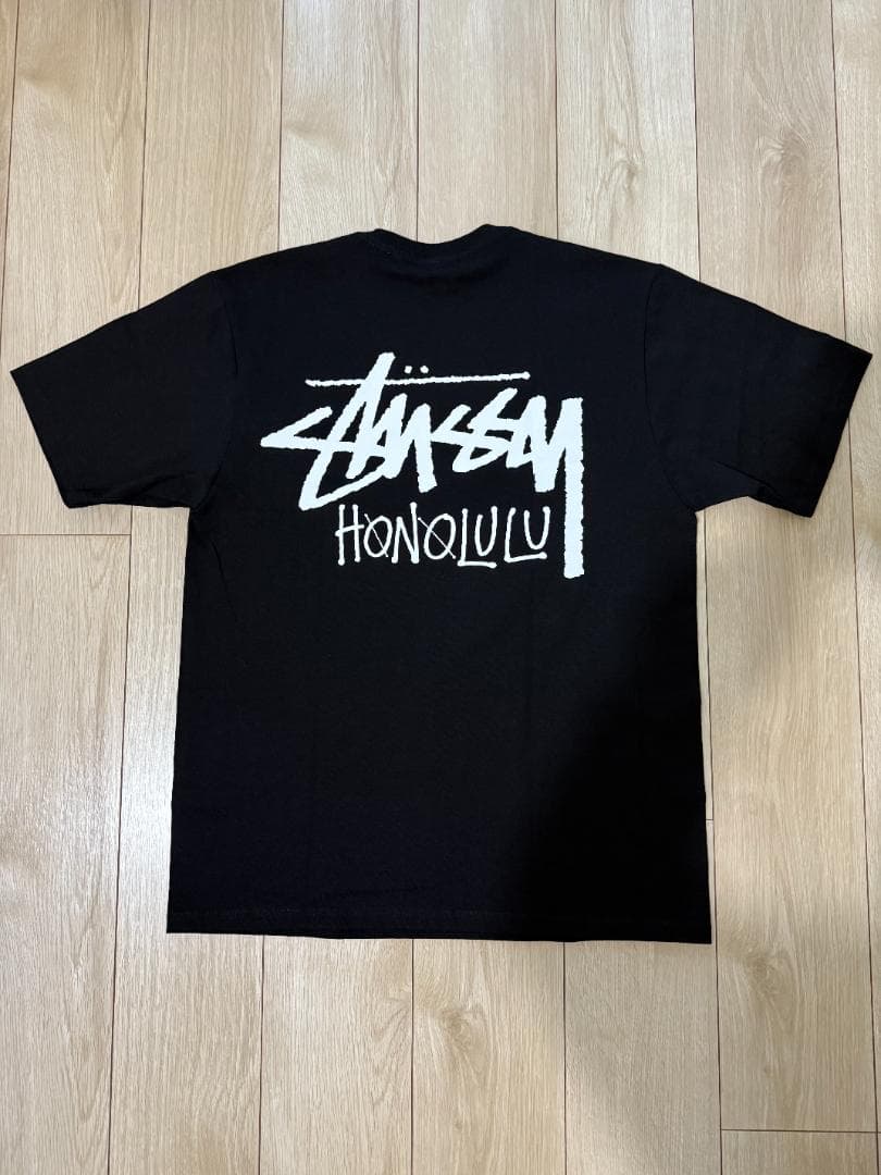 『新品未着用』　Stussy HONOLULU　Tシャツ　ブラック　 Mサイズ