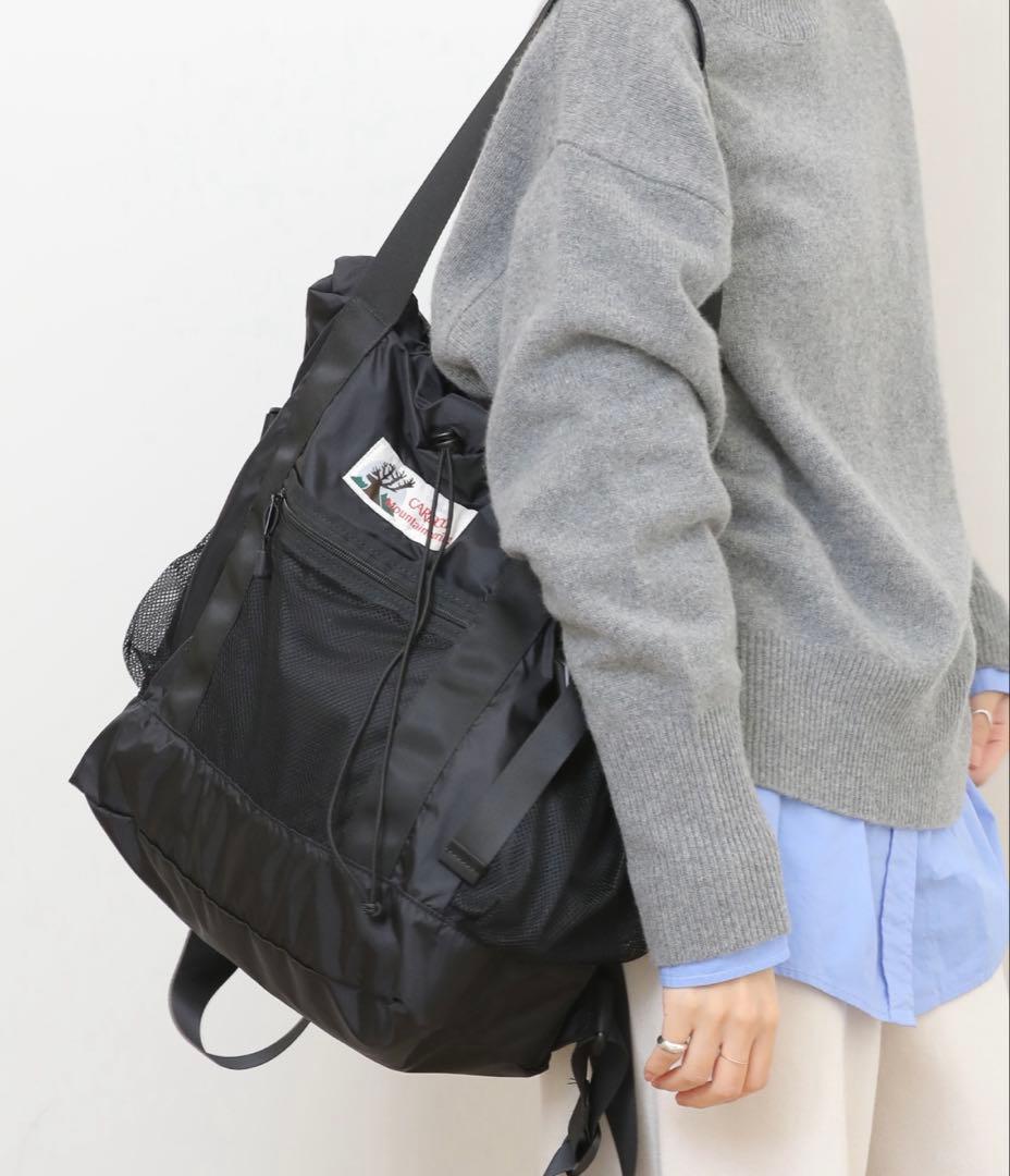 別注　CARIBOU MOUNTAINEERING バックパック ブラック