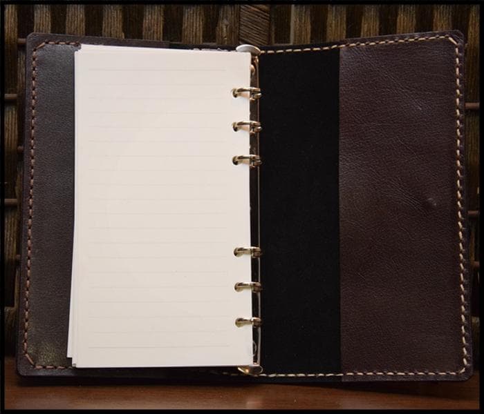 栃木レザー システム手帳 ヒノキと革 バイブル 名入れ Polilavo
