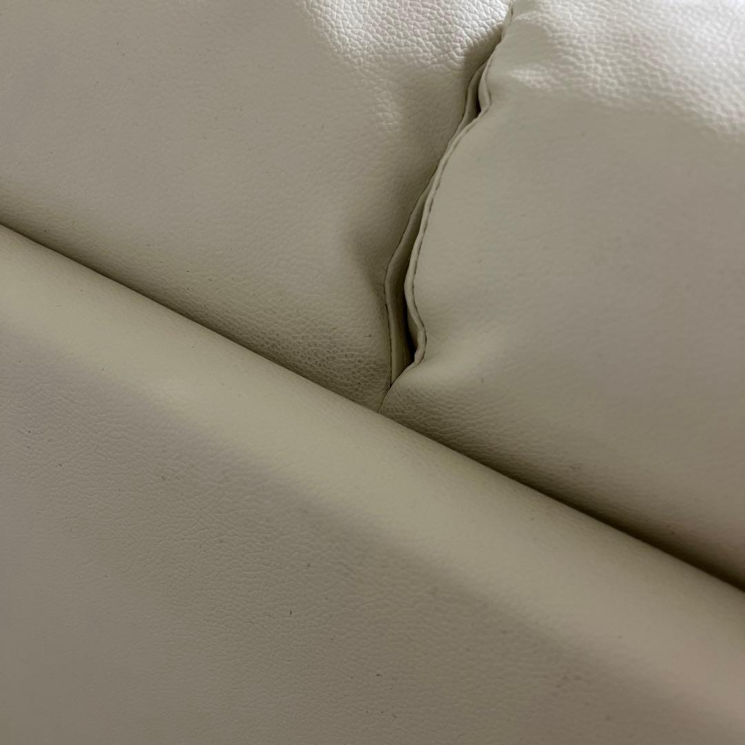 ニトリ　3人用合皮ソファ(Nシールドキャッツ3 IV)