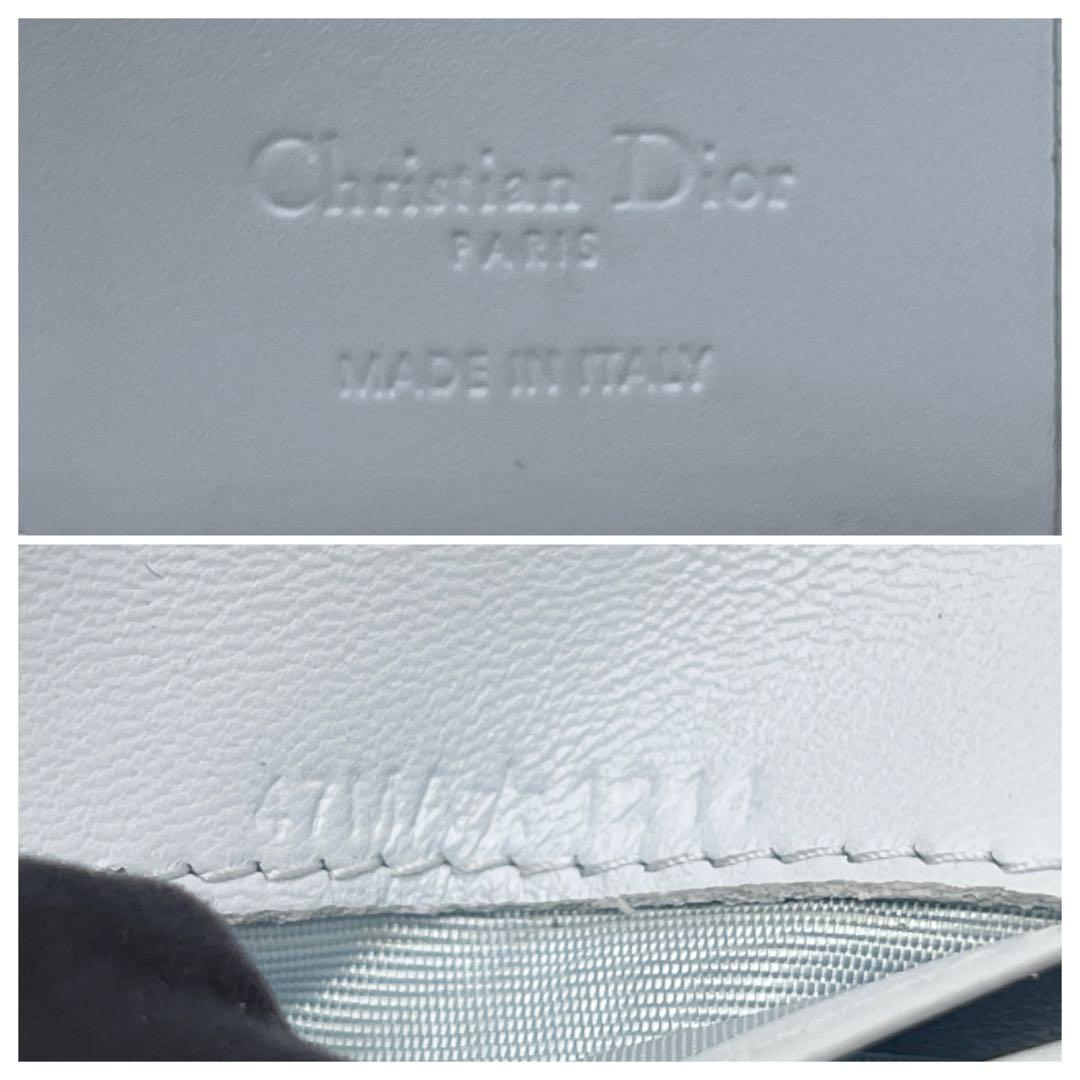 ディオール 【日本限定】 Dior Scarlet ウォレット 折り財布 ブルー