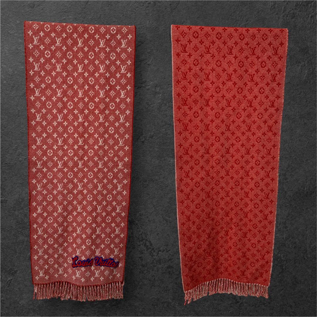 LOUIS VUITTON エシャルプ・デニムエンベリッシュド M71358