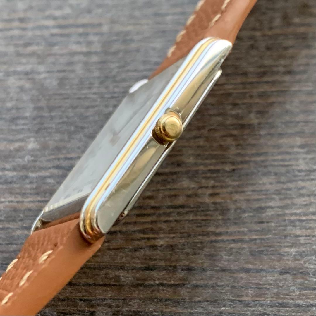 Vintage seiko tank セイコー　タンク　腕時計　メンズ　シャリオ