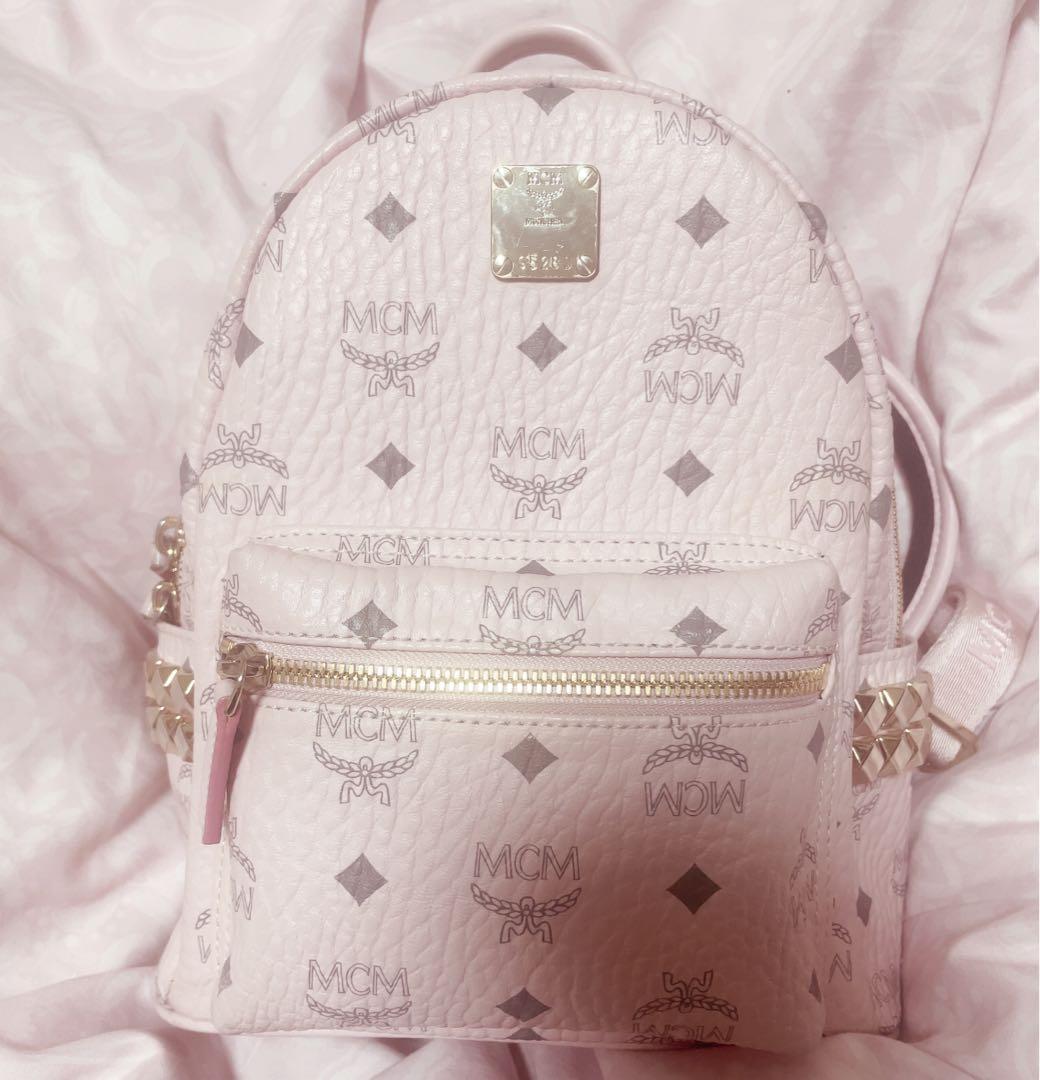 mcmパウダーピンクリュック バックパック Sサイズ