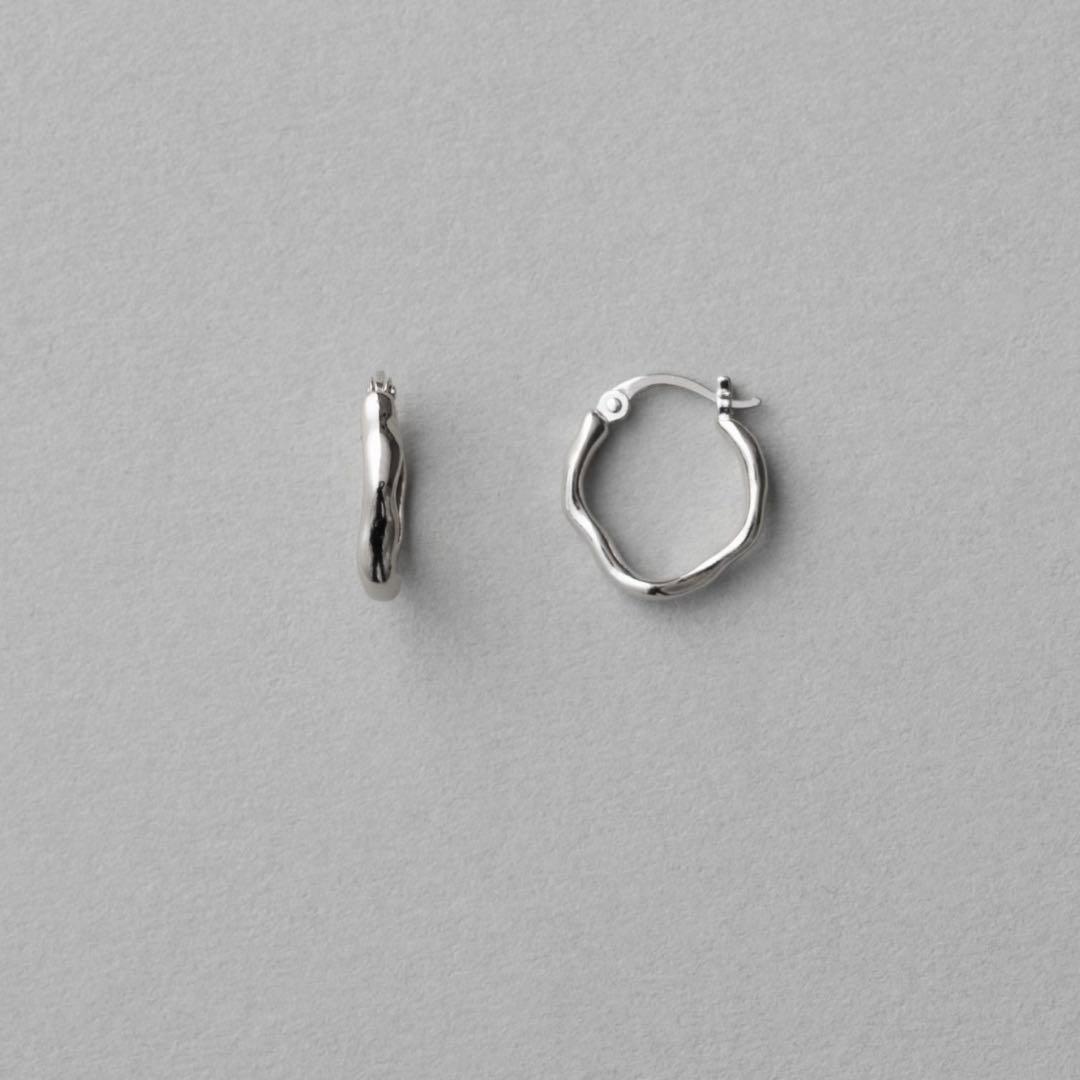 ete フープピアス シルバー