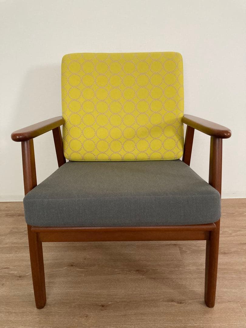 ミナペルホネン生地　ビンテージ北欧家具