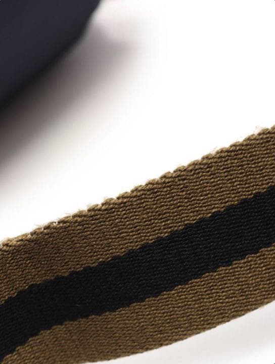 ボディバッグ ナイロン レザー