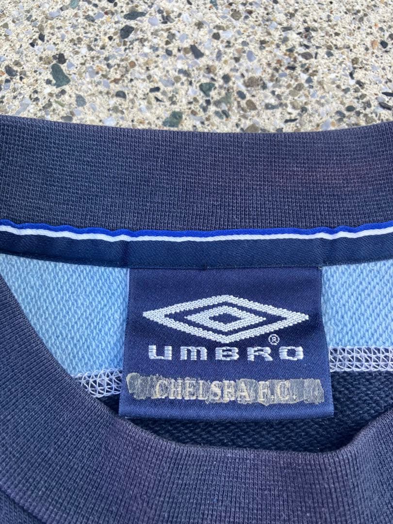 【超希少！】アンブロxチェルシー　スウェットシャツ プルオーバー M ビンテージ