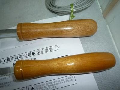 タキイ　和裁電化鏝　和裁コテ　和裁こて　タキイ製　鏝２本付