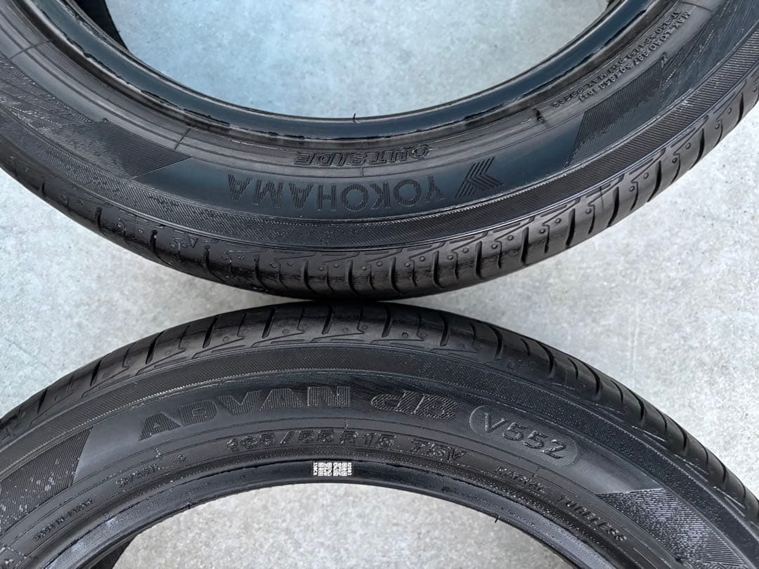 超バリ山 23年製 ヨコハマ アドバン デジベル V552 165/55r15
