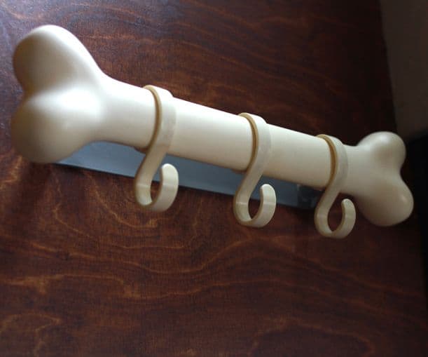 【IKEA】BÄSTIS 骨型 3連 リードフック