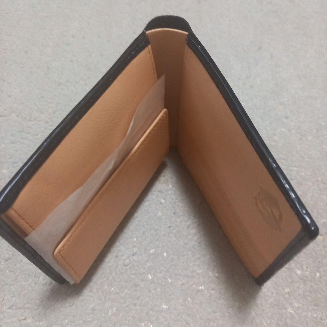 【aycojさん検討用】ジェフ市原・千葉 本革製札入れ ブラック