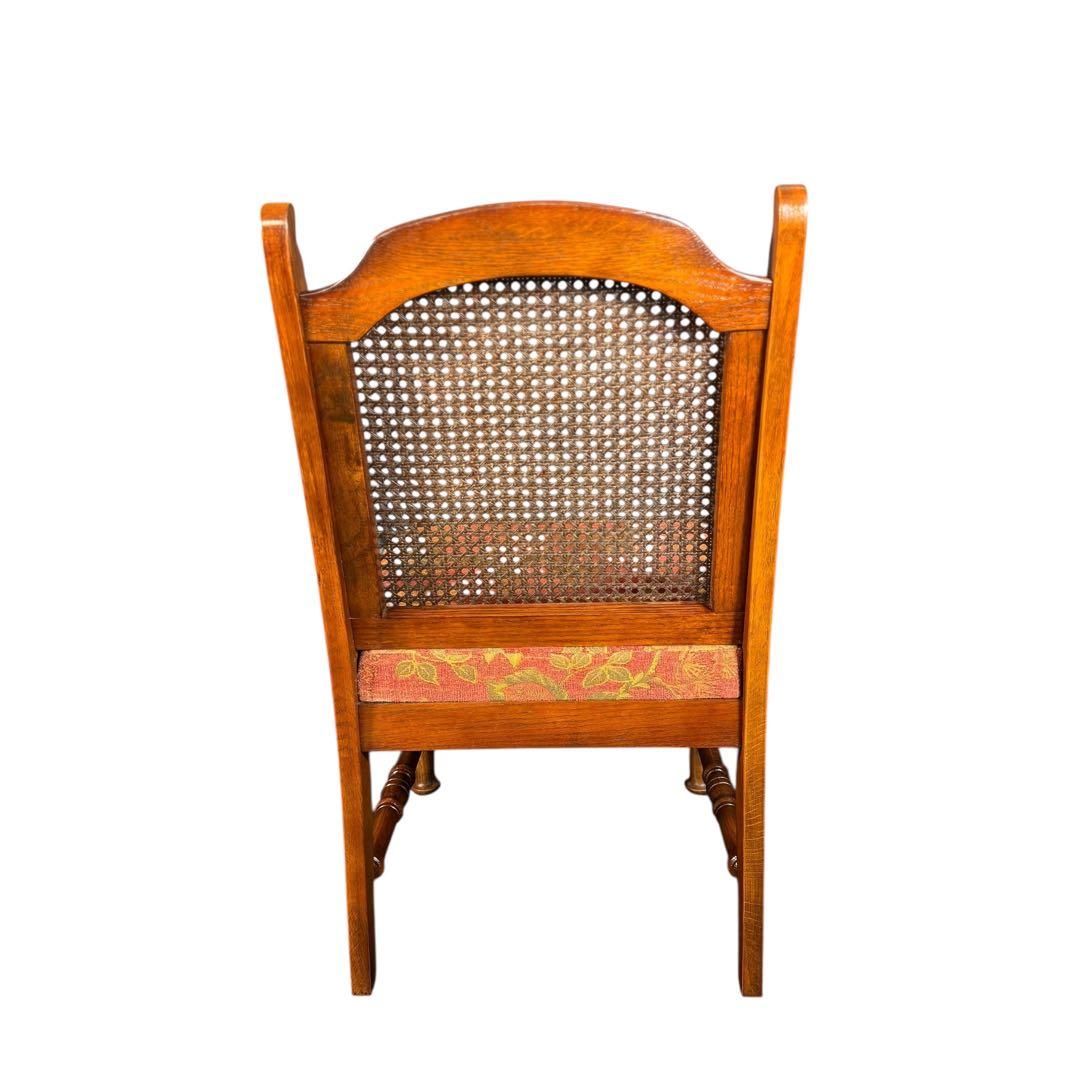 HR870 カントリーハウス　三越ブルージュ　花柄　ワインレッド　赤系　チェア