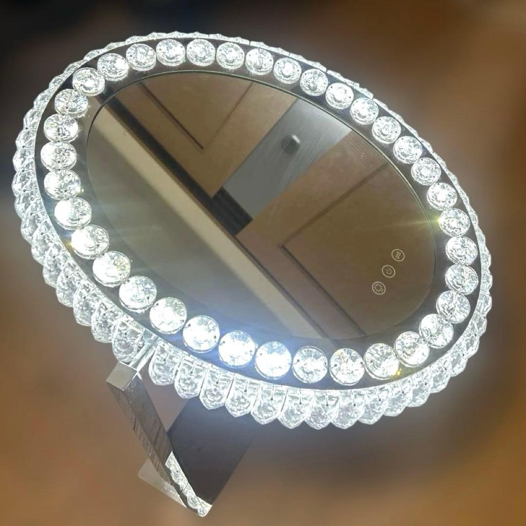 フランフランFrancfranc ブリエ 女優ミラー ハリウッドミラー 調光可