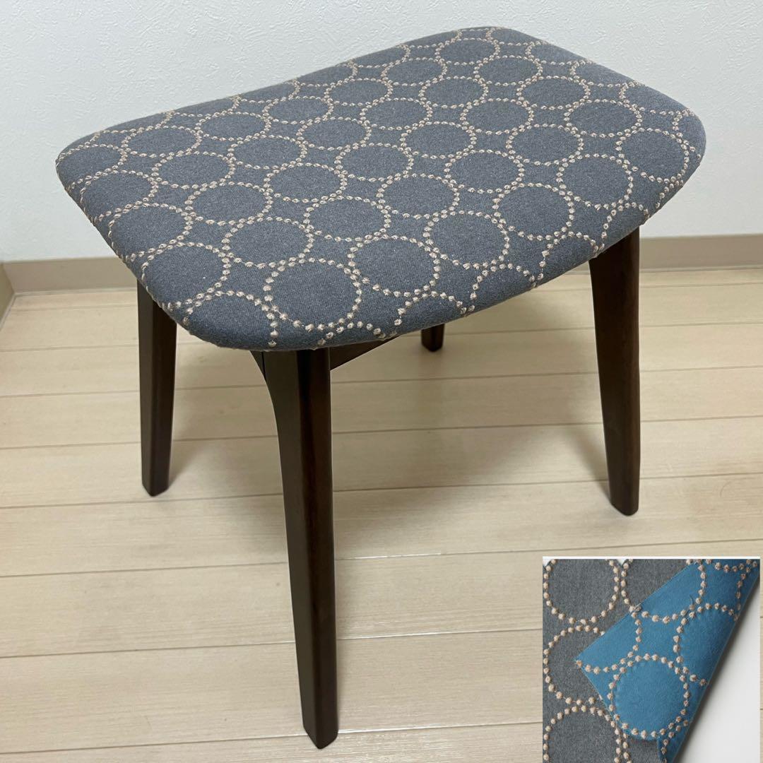 ミナペルホネン スツール タンバリン 細脚B 【グレー/ブルー】 チェア 椅子