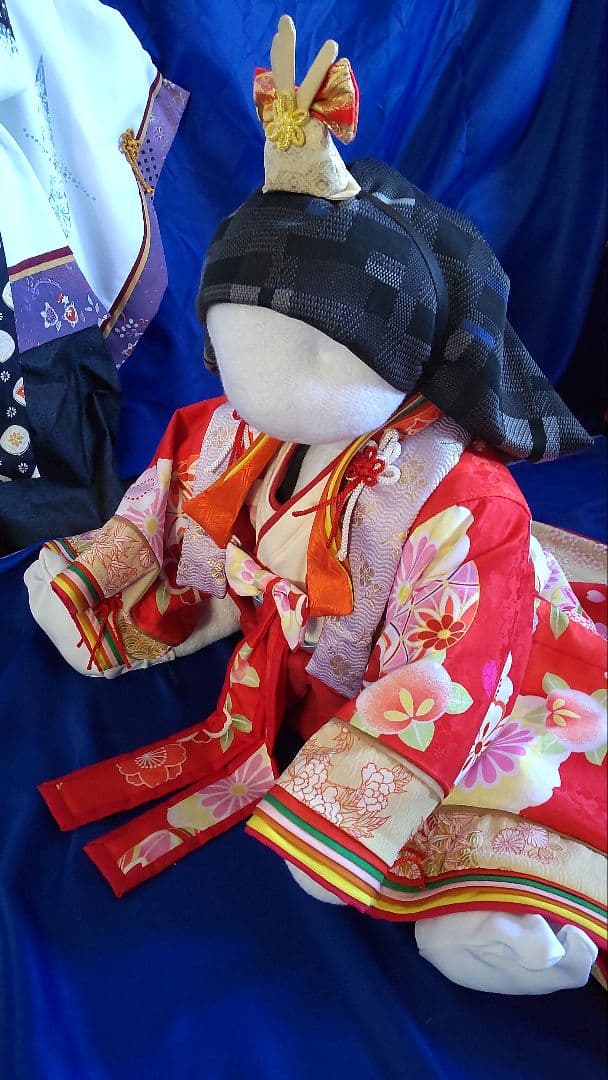 平安時代十二単風羽織り