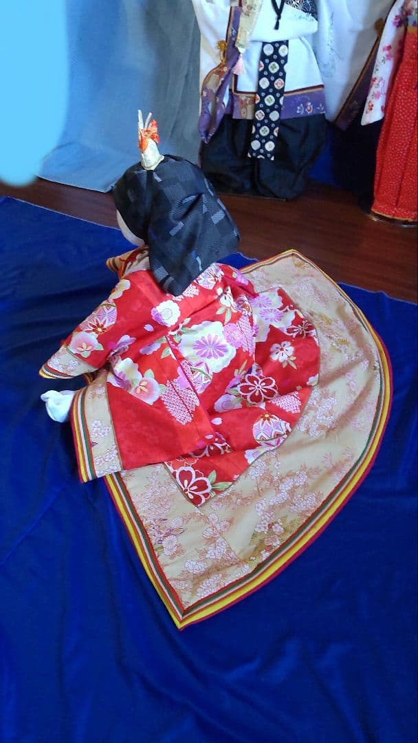 平安時代十二単風羽織り