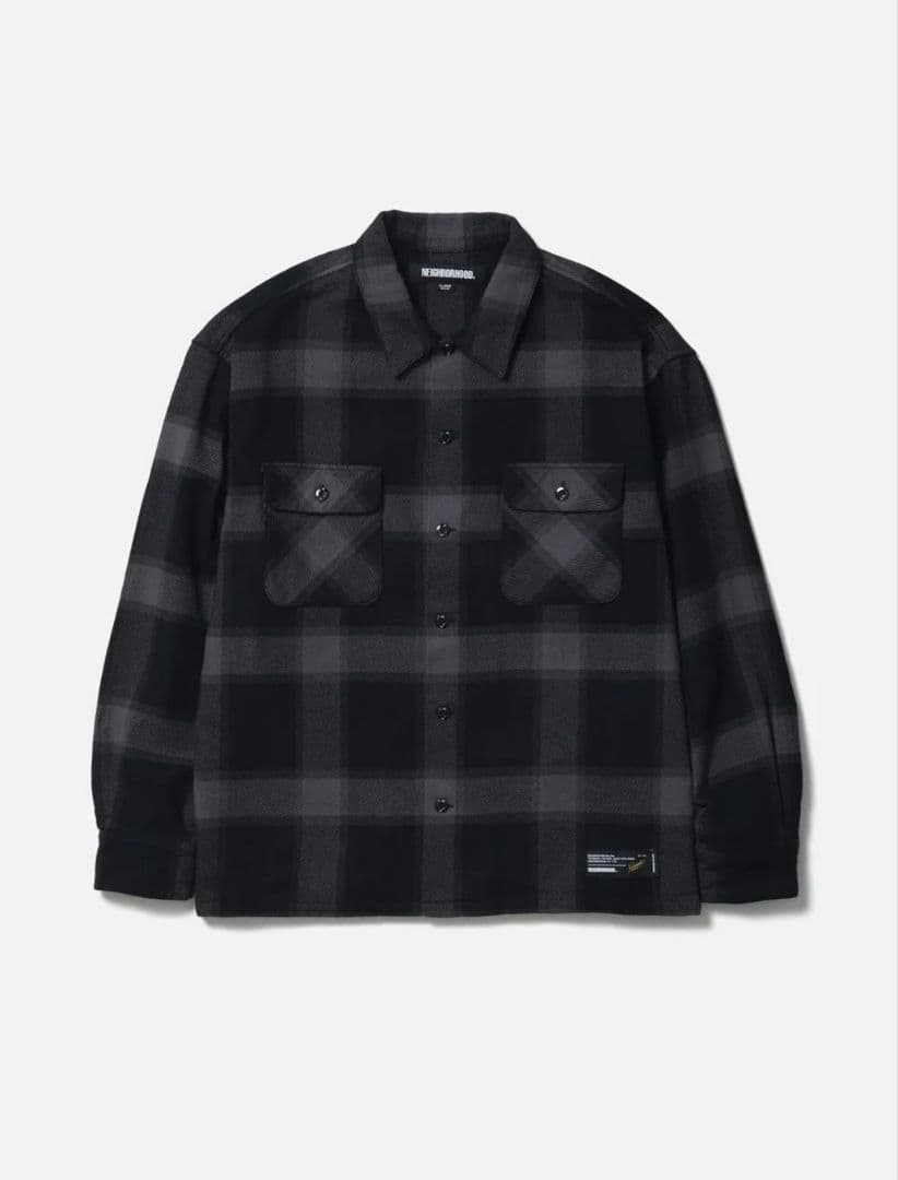 完売品　NEIGHBORHOOD BUFFALO CHECK SHIRT : M