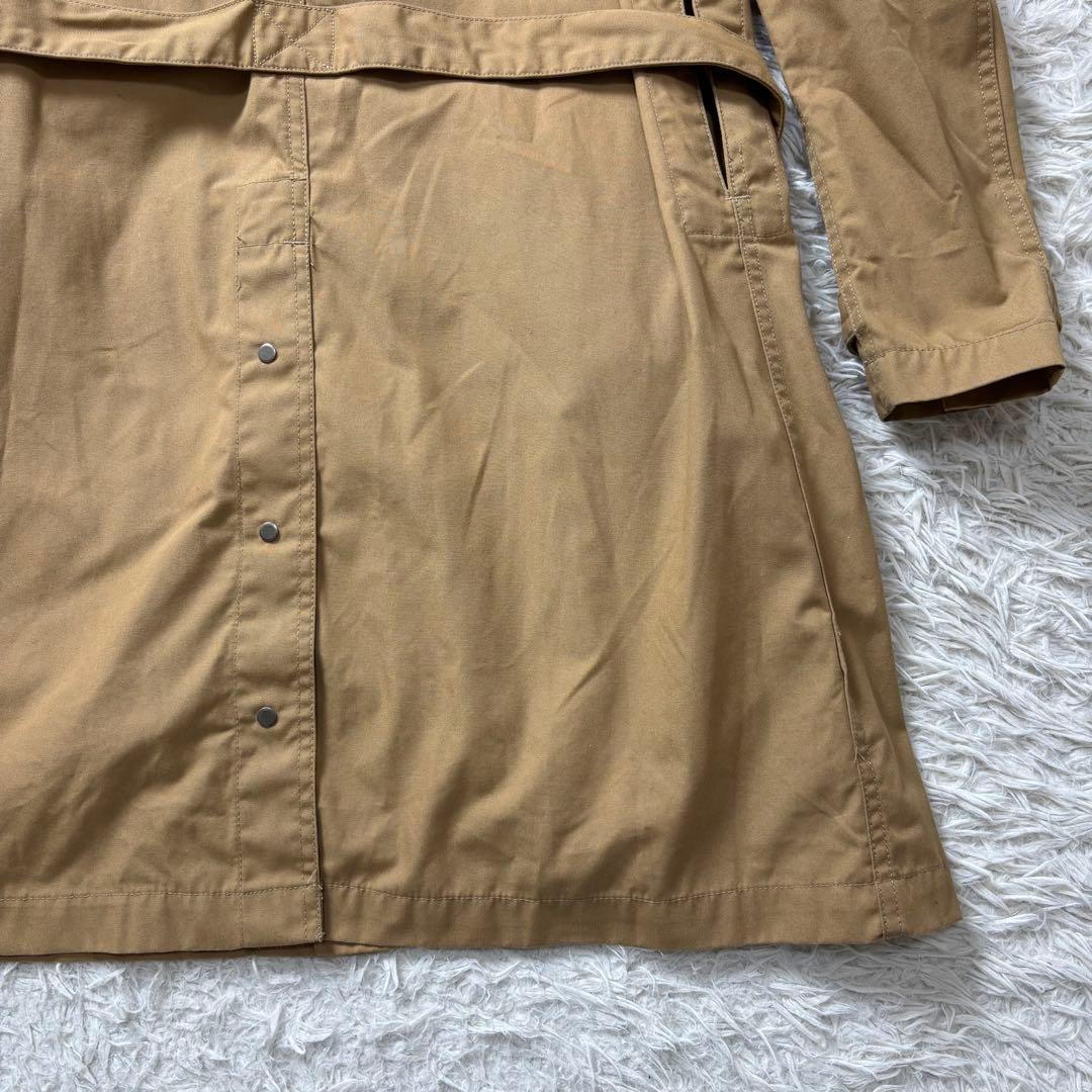 極美品 エンジニアードガーメンツ ステンカラーコート ベージュ S