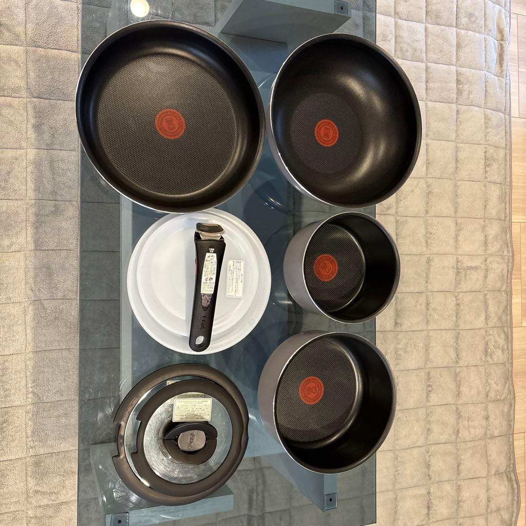 【T-fal】ティファール 鍋・フライパンセット ノンスティック