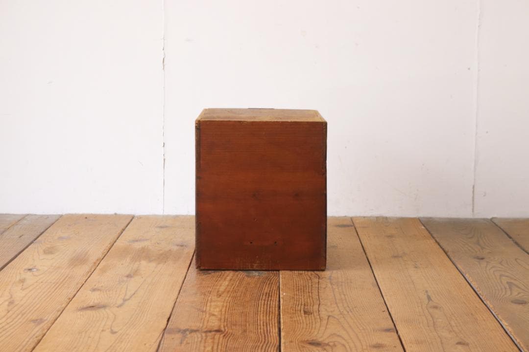 レトロ 卓上 小引き出し 抽斗 5杯 時代物 収納 小物入れ 木製 ヴィンテージ