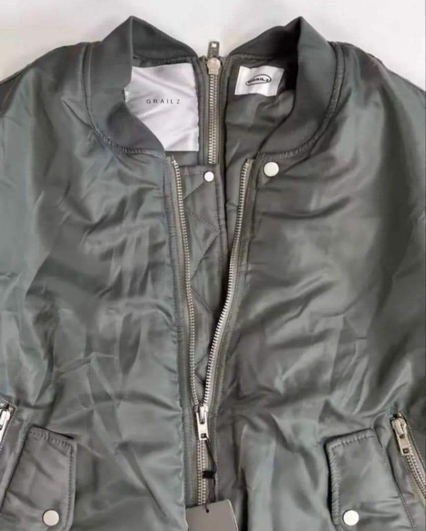 Grailz Ma-1 Double Zip Flight Jacket 新品